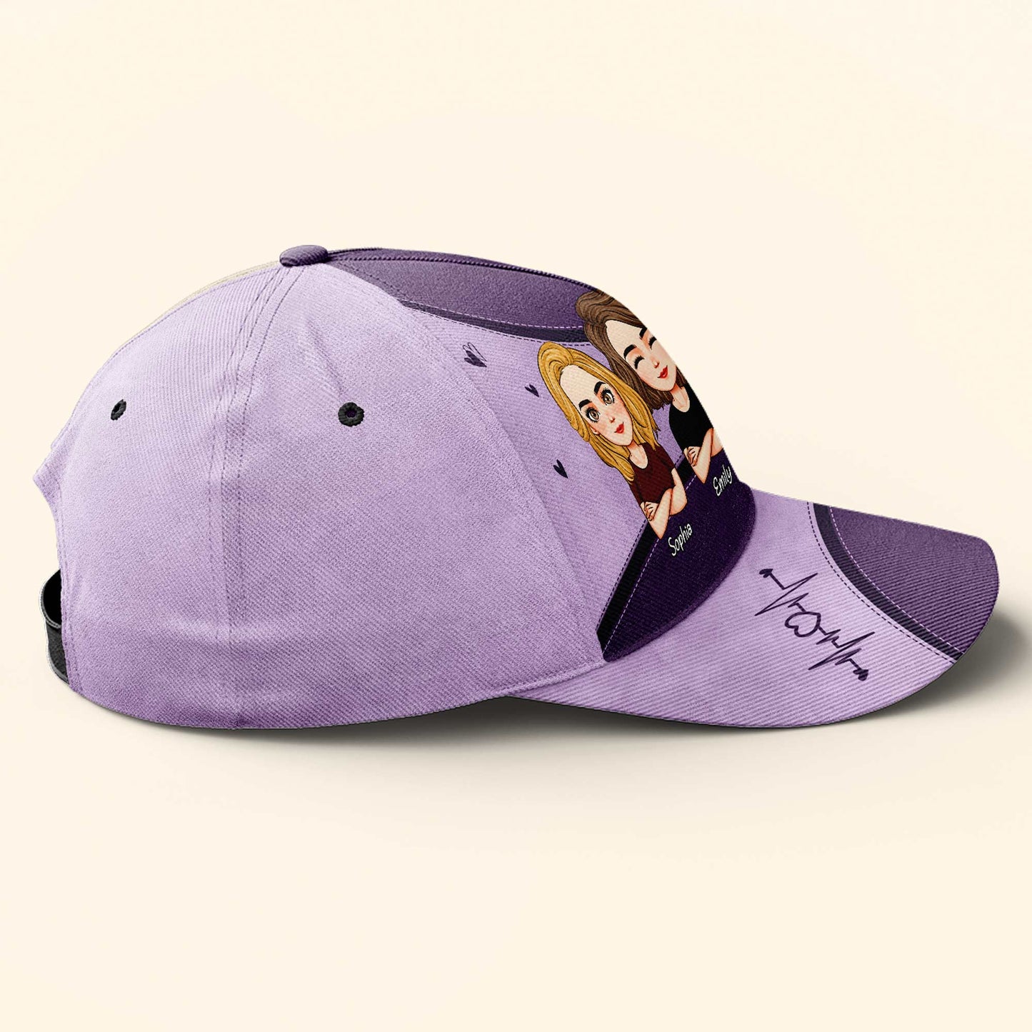 Besties Forever - Personalized Classic Cap