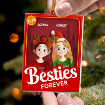 Besties Forever - Personalized Acrylic Ornament