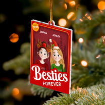 Besties Forever - Personalized Acrylic Ornament