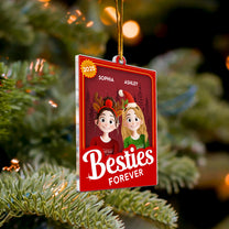 Besties Forever - Personalized Acrylic Ornament