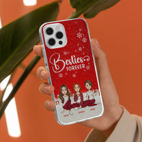 Besties Forever - Personalized Clear Phone Case