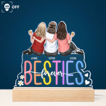 Besties Forever - Personalized LED Light