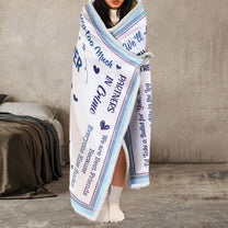 Besties Forever - Personalized Wearable Blanket Hoodie