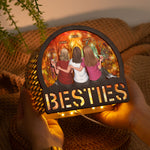 Besties - Personalized Lantern Night Light