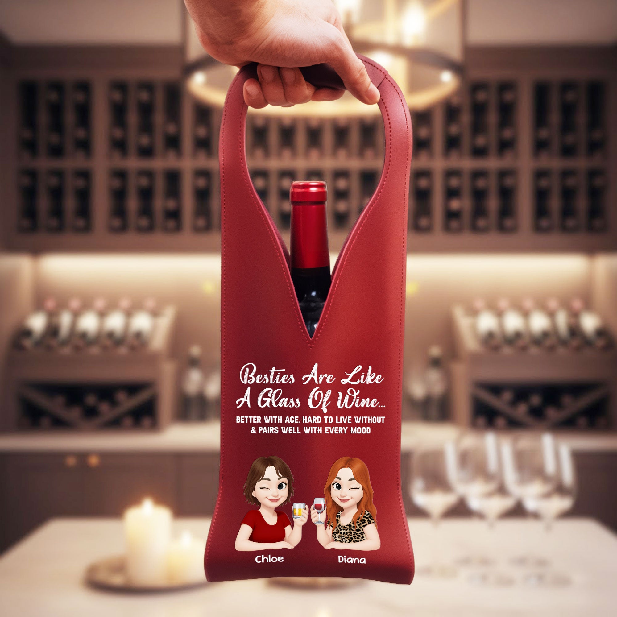 Besties-Are-Like-A-Glass-Of-Wine-Personalized-Leather-Wine-Bag-4