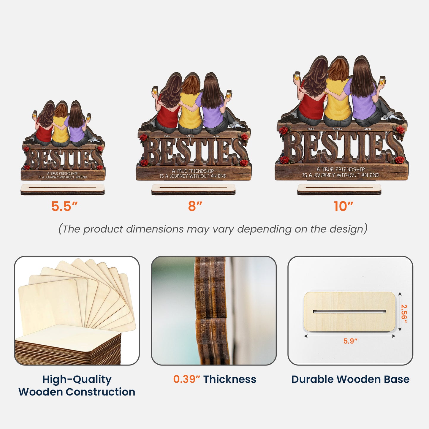 Besties-Forever-Birthday-Thank-You-Gifts-For-Friends,-Besties,-Sisters-Personalized-Wooden-Plaque-5