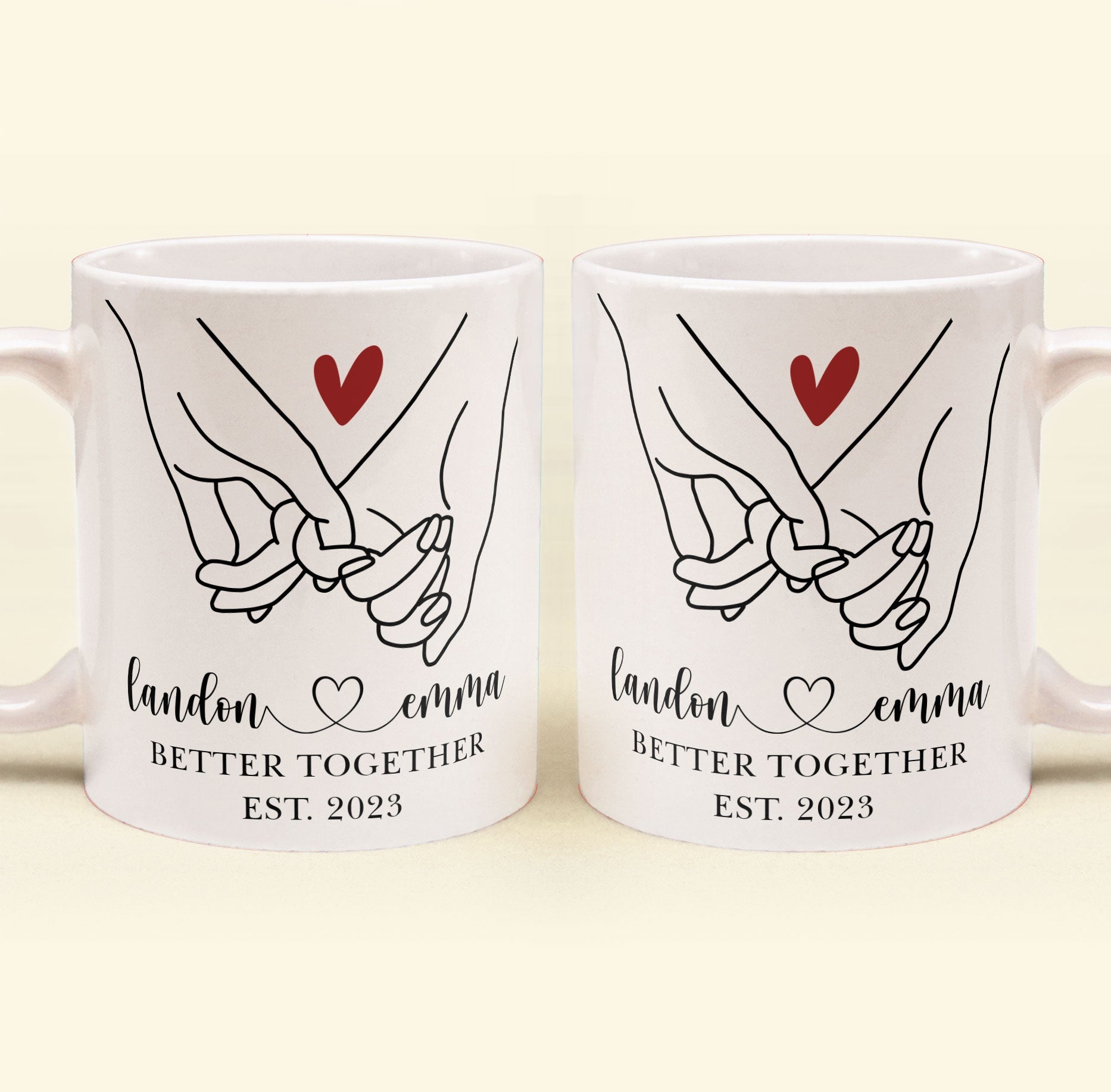 Couples Matching Mugs, I Don't Do Matching Mugs, but I Do, Romantic Mugs,  Gift Mugs, Couples Gift, Funny Couples Mugs, Valentine's Day Mugs 
