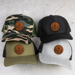 Bigfoot Living Their Best Life - Personalized Leather Patch Hat