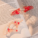 Birth Flower Book Lover - Resin Book Page Holder