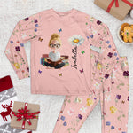 Birth Flower Book Lovers - Personalized Pajama Set