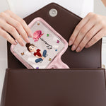 Birth Flower Girl - Personalized Handheld Mirror