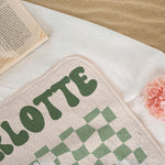 Birth Flower - Personalized Quick-Dry Beach Towel