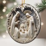 Birth Of Jesus - Ceramic Ornament