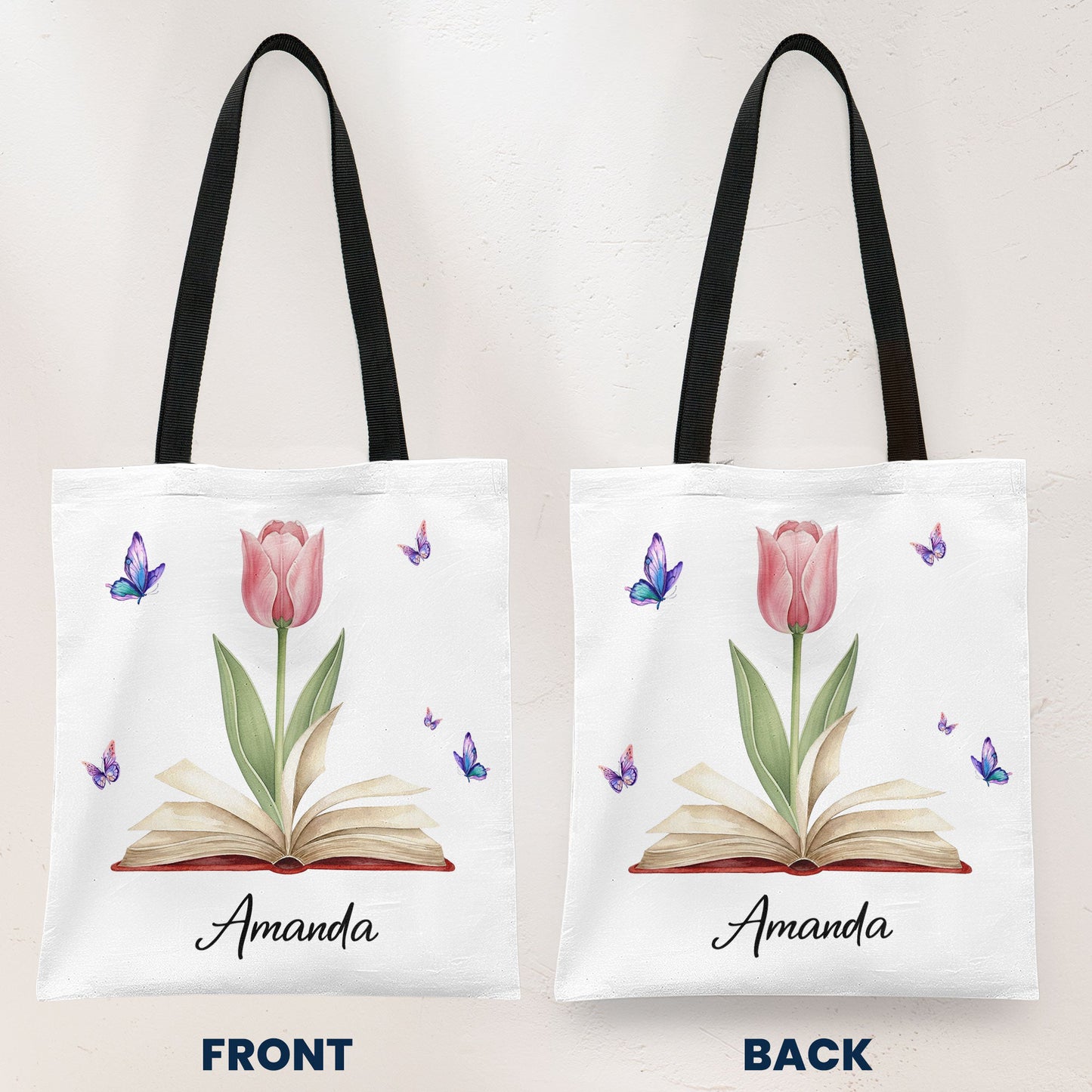 Birth_Flower_Book_Lover_Gift_Book_Club_Personalized_Tote_Bag_2