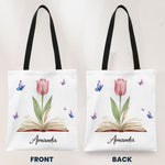 Birth_Flower_Book_Lover_Gift_Book_Club_Personalized_Tote_Bag_2