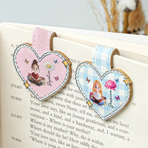 Birth-Flower,-Book-Lover,-Heart-Shaped-Personalized-Leather-Magnetic-Bookmark-6
