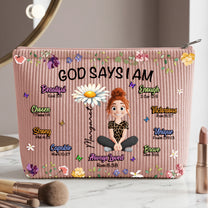 Birth-Flower-God-Says-I-Am-Personalized-Makeup-Bag-2
