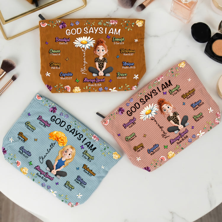 Birth-Flower-God-Says-I-Am-Personalized-Makeup-Bag-4