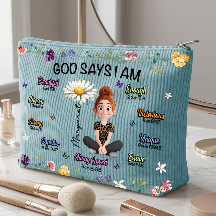 Birth-Flower-God-Says-I-Am-Personalized-Makeup-Bag-5