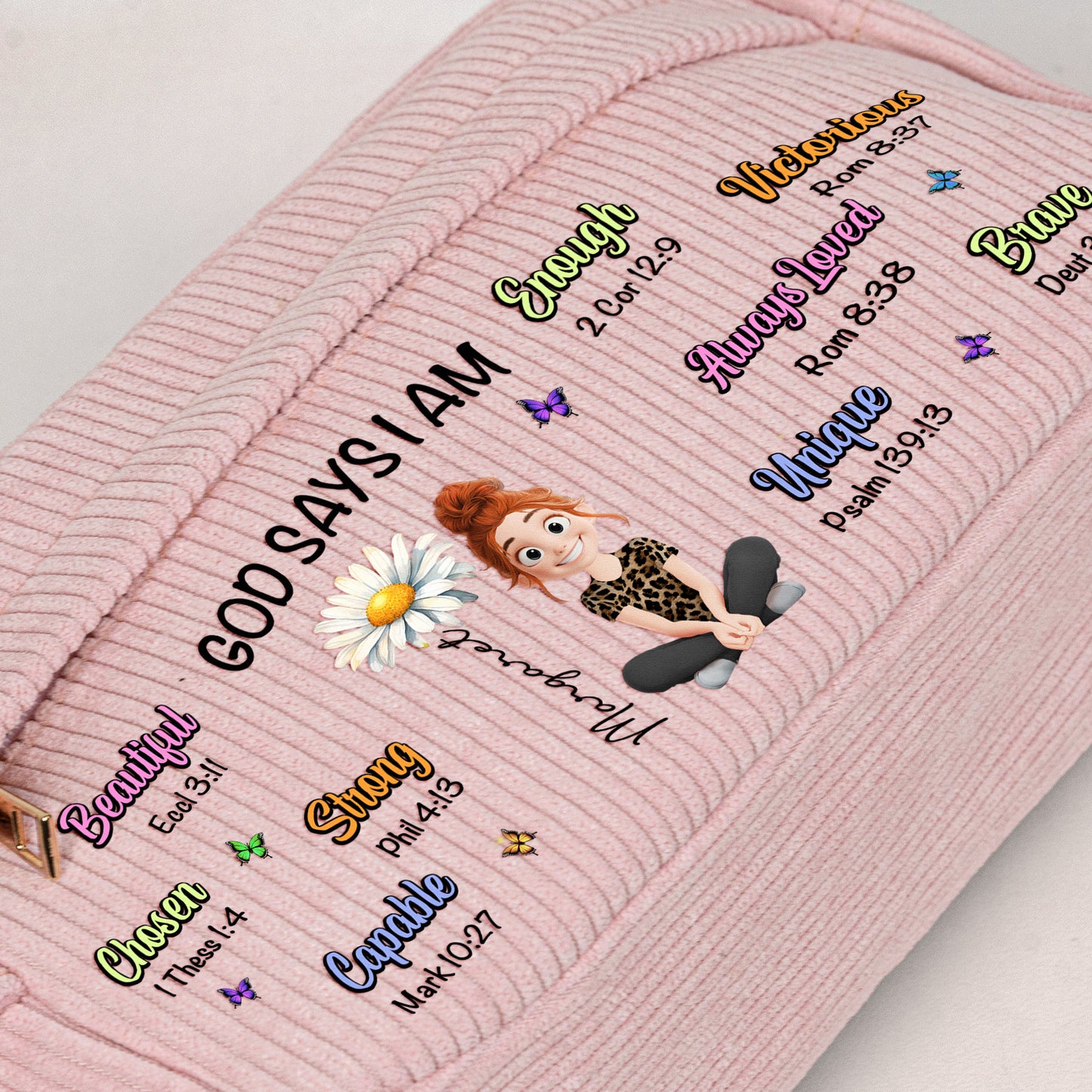 Birth-Flower-God-Says-I-Am-Personalized-Pencil-Case-3