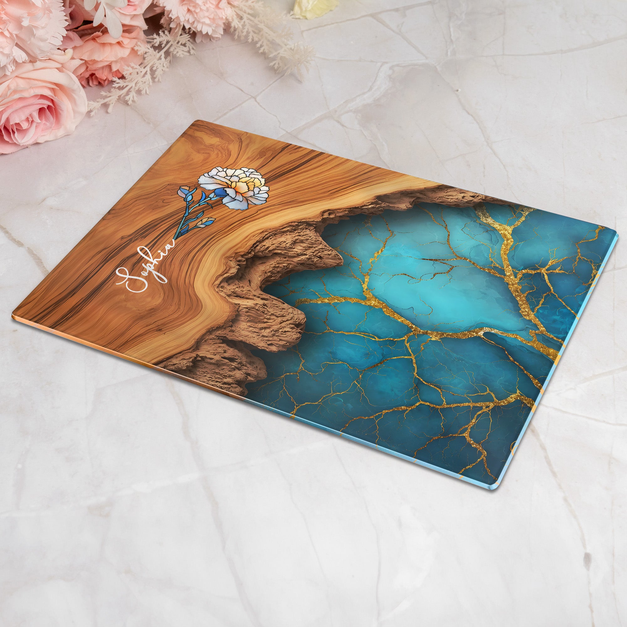 Birth-Flower-Kitchen-Decor-Gift-For-Her-Personalized-Cutting-Board-3