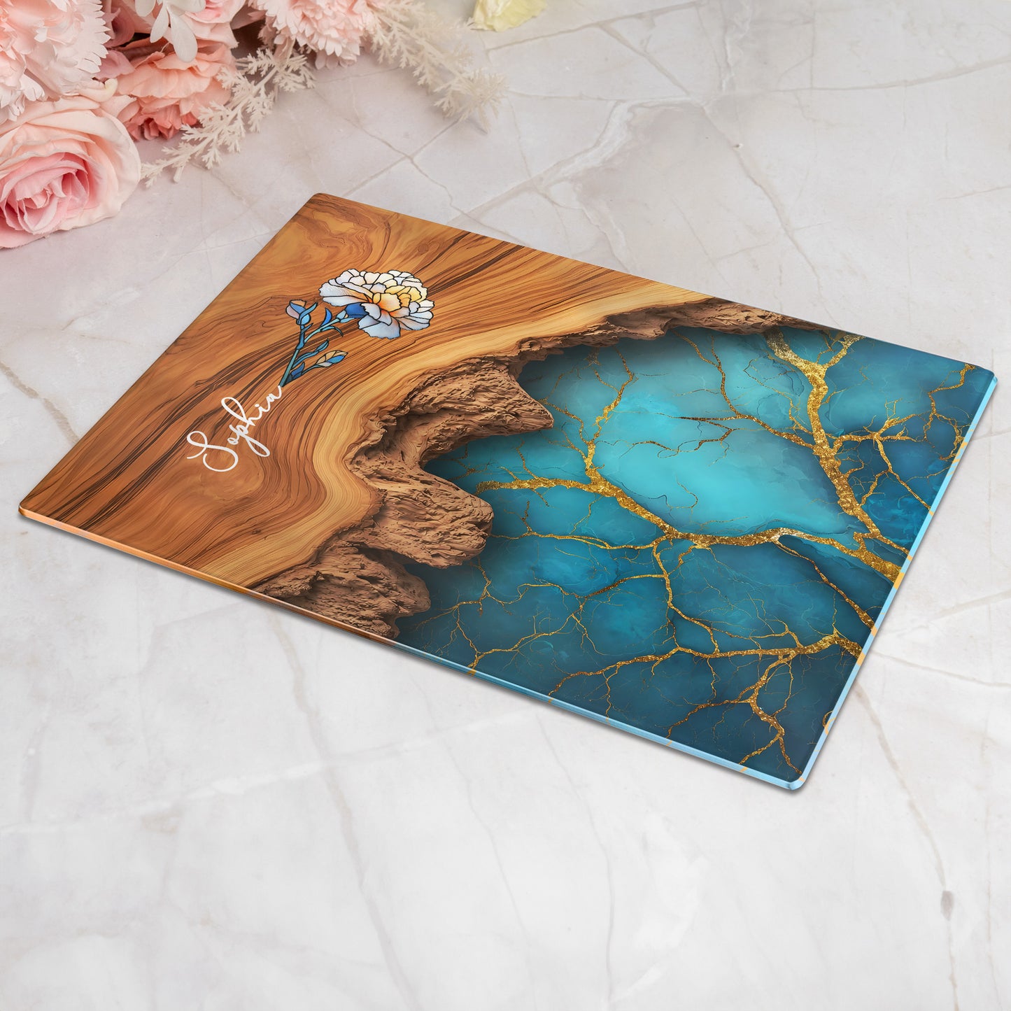 Birth-Flower-Kitchen-Decor-Gift-For-Her-Personalized-Cutting-Board-3