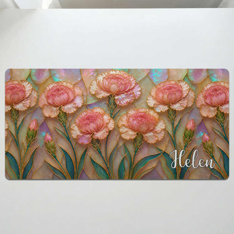 Birth-Flower-Mother-Of-Pearl-Desk-Decor-Gift-For-Friend-Personalized-Desk-Mat-2