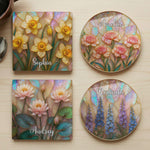 Birth-Flower-Mother-Of-Pearl-Exchange-Gifts-Gag-Gift-For-Women-Personalized-Coaster-1