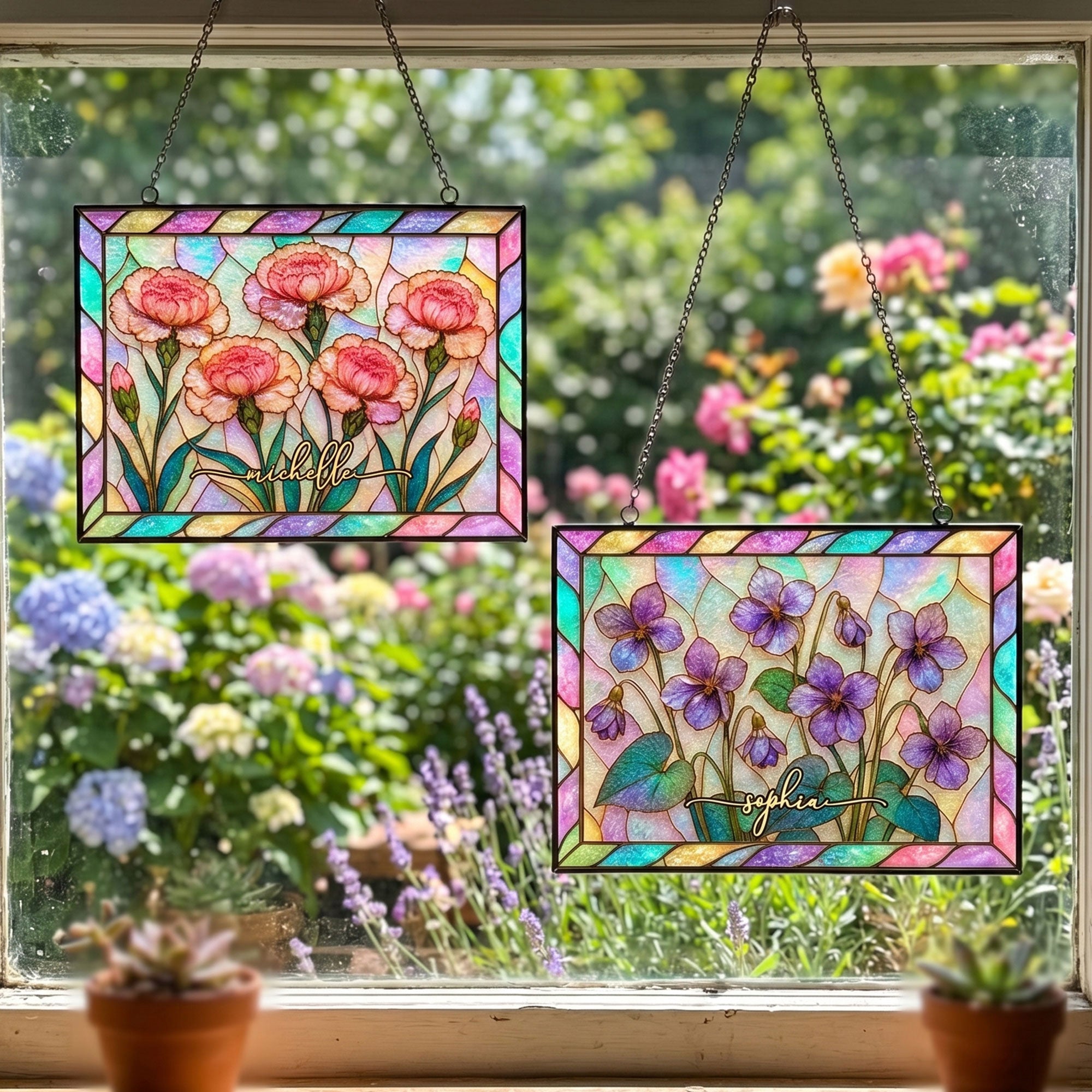 Birth_Flower_Mother_Of_Pearl_Home_Decor_Personalized_Window_Hanging_Suncatcher_1