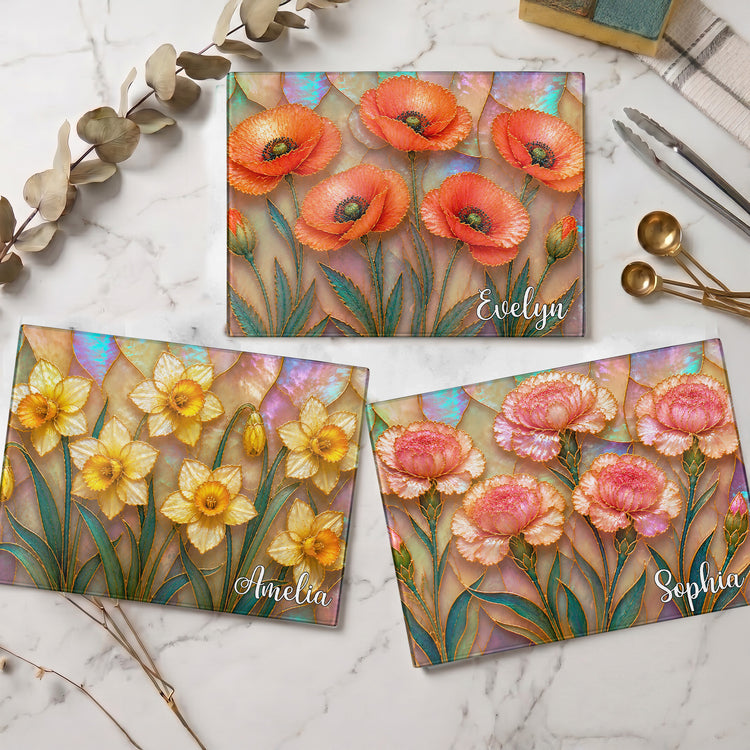 Birth-Flower-Mother-Of-Pearl-Kitchen-Decor-Gift-For-Her-Personalized-Cutting-Board-1