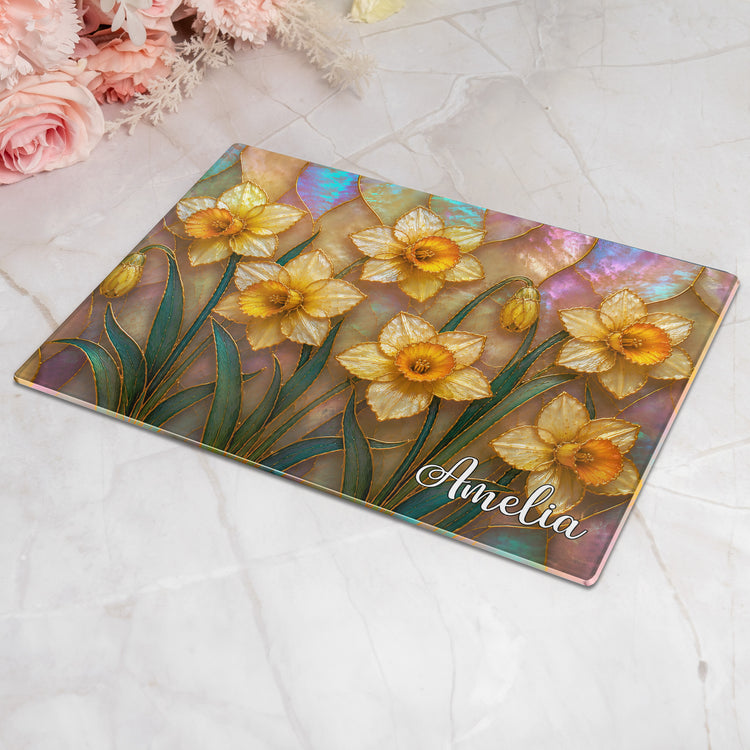 Birth-Flower-Mother-Of-Pearl-Kitchen-Decor-Gift-For-Her-Personalized-Cutting-Board-3