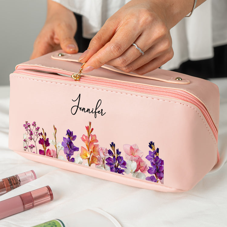 Birth-Flower-Self-Gift--Personalized-Makeup-Bag-4