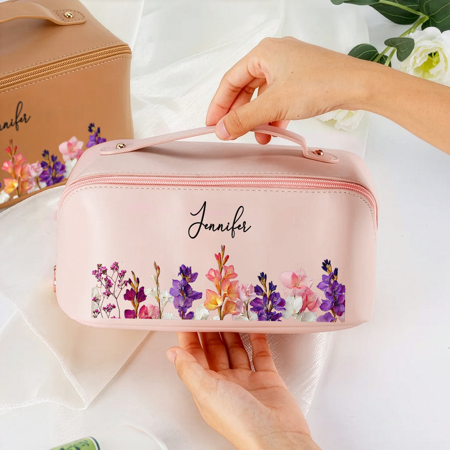 Birth-Flower-Self-Gift--Personalized-Makeup-Bag-5