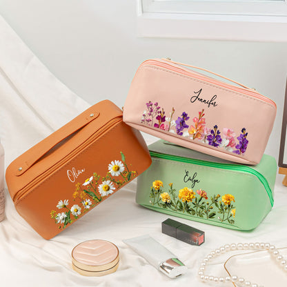 Birth-Flower-Self-Gift--Personalized-Makeup-Bag-6