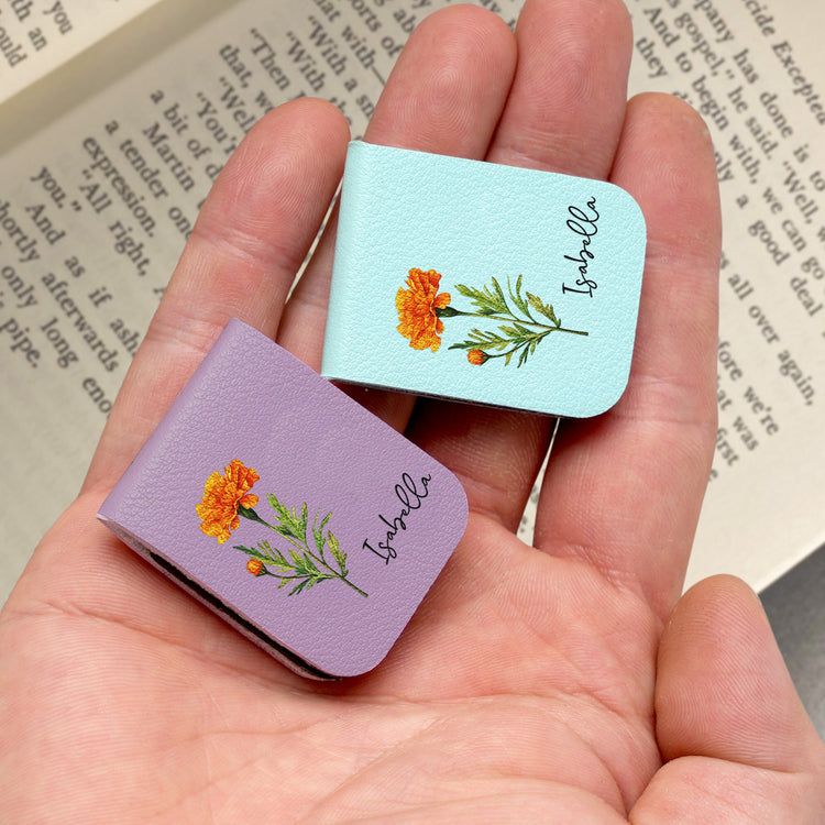 Birth-Month-Flower-Book-Lover-Birthday-Gift-For-Her-Personalized-Bookmark-4
