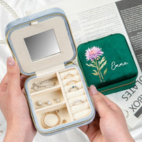Birth-Month-Flower-Gift-For-Her-Velvet-Travel-Jewelry-Box-Personalized-Jewelry-Box-3