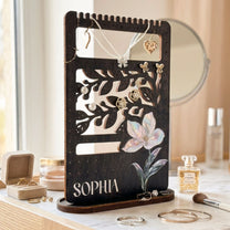 Birth-Month-Flower-Self-Gift,-Gift-For-Daughter,-Friend-Personalized-Wooden-Plaque-2