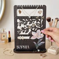 Birth-Month-Flower-Self-Gift,-Gift-For-Daughter,-Friend-Personalized-Wooden-Plaque-3