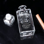 Birthday Gift The Real Legend - Custom Decanter