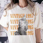 Birthday-Party-Custom-Vintage-Photo-And-Year,-Childhood-Photo,-Comfort-Tee-Personalized-Shirt-3