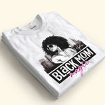 Black Mom Magic Pink - Personalized Shirt