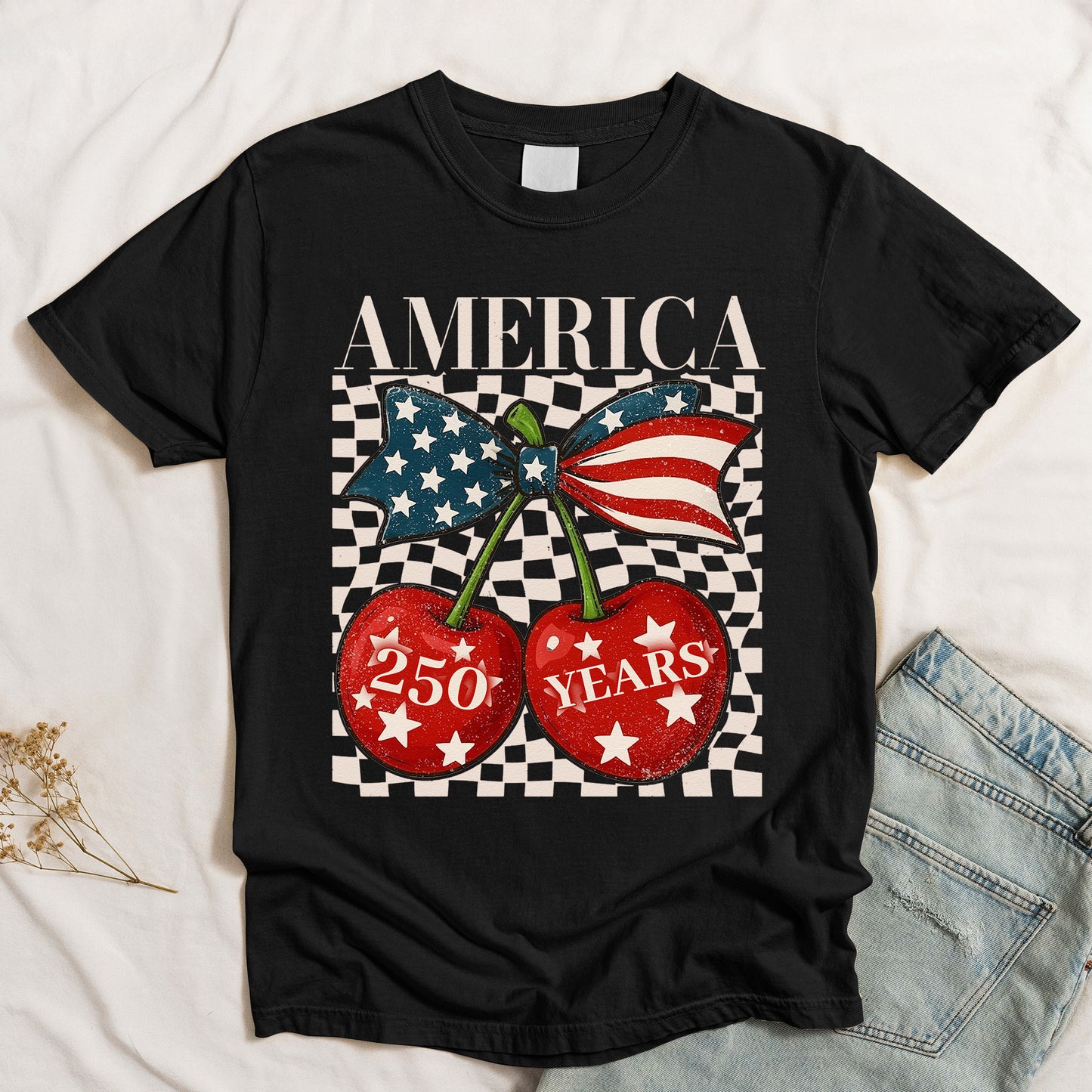 Cherry Independence 250 Years - Shirt