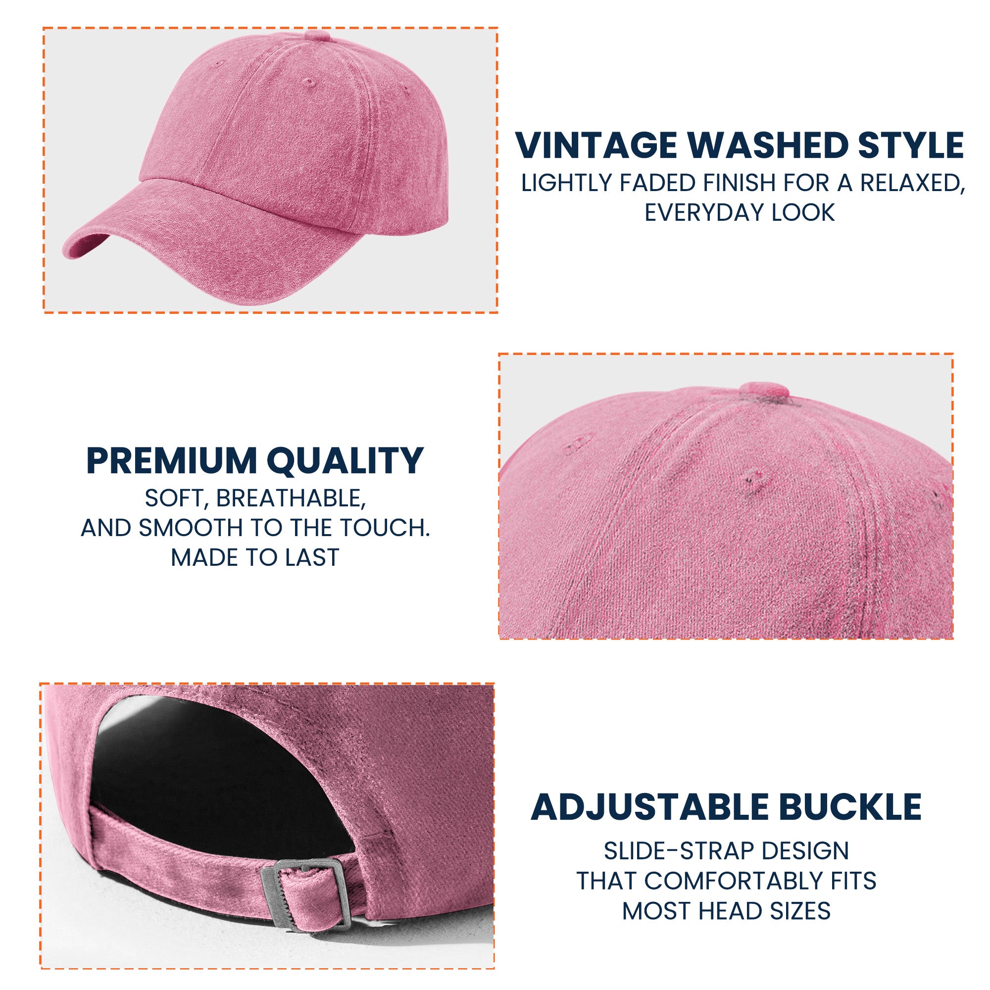 Blessed By God Spoiled By My Husband Protected By Both - Personalized Distressed Denim Cap