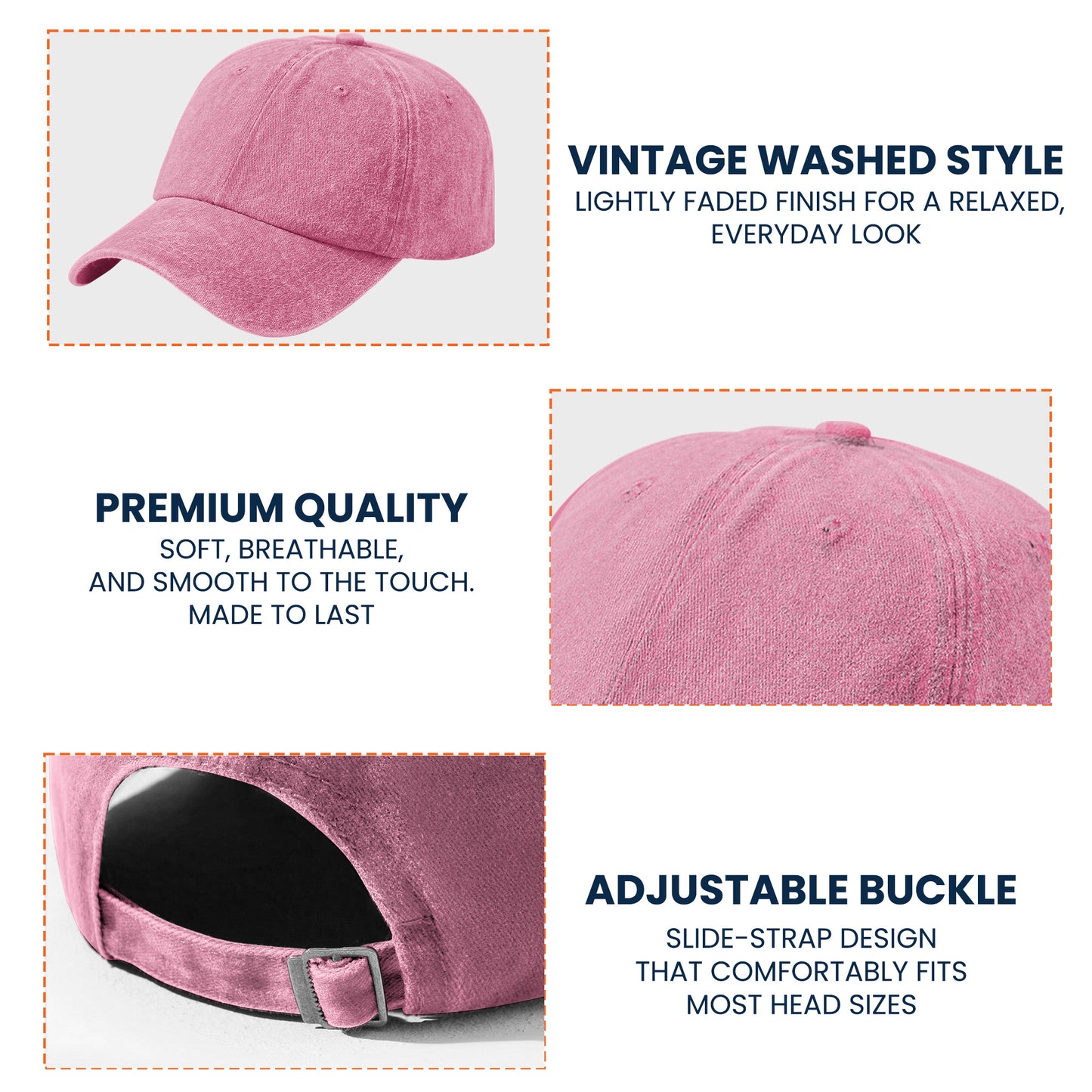 Blessed By God Spoiled By My Husband Protected By Both - Personalized Distressed Denim Cap