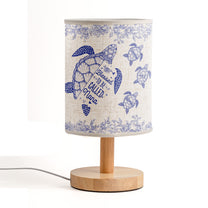 Blessed To Be Called Grandma Nana Turtle Toile De Jouy - Personalized Fabric Lamp