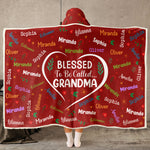 Blessed To Be Called - Personalized Wearable Blanket Hoodie