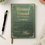 Blessed-Friend-Gift-For-Best-Friend,-Christian-Personalized-Journal