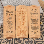 Blessed-Is-She-Faith-Gift-For-Her-Personalized-Openable-Wooden-Cylinder-Sculpture-of-Jesus-2