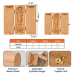 Blessed-Is-She-Faith-Gift-For-Her-Personalized-Openable-Wooden-Cylinder-Sculpture-of-Jesus-5