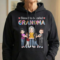 Blessed-To-Be-Called-Grandma-Personalized-Shirt-6
